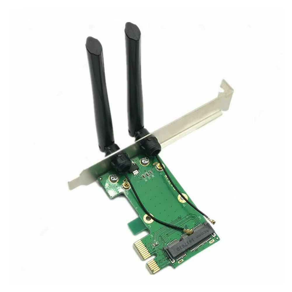 Carte sans fil WiFi Mini PCI-E Express vers adaptateur