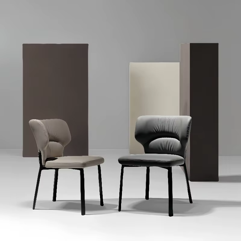Coussins design chaises De salle à manger jambes cuisine rustique chaises De salle à manger nordiques salon haut Sillas De Comedor meubles De maison
