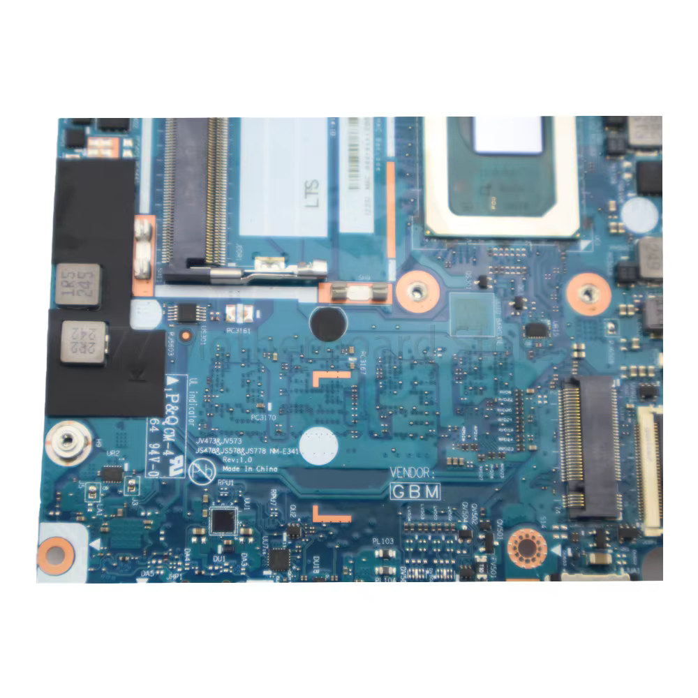 Carte mère pour ordinateur portable Lenovo Ideapad 3-17IAU7 3-14IAU7 3-15IAU7 NM-E341 avec CPU i3-1215U i5-1235U i7-1255U RAM 8G 5B21F28602
