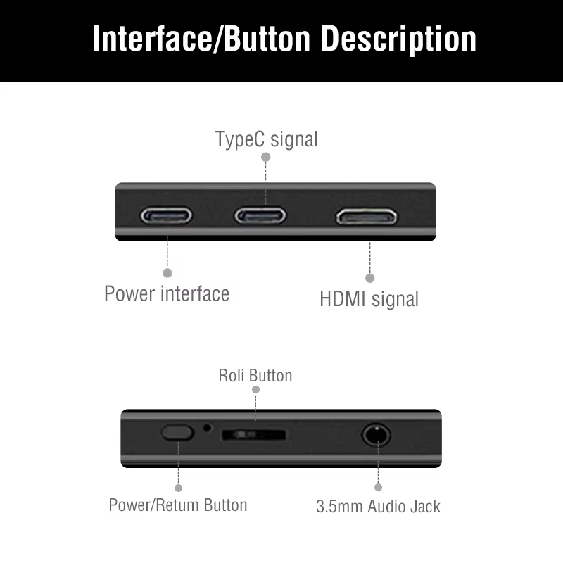 Moniteur tactile portable 16 pouces 2