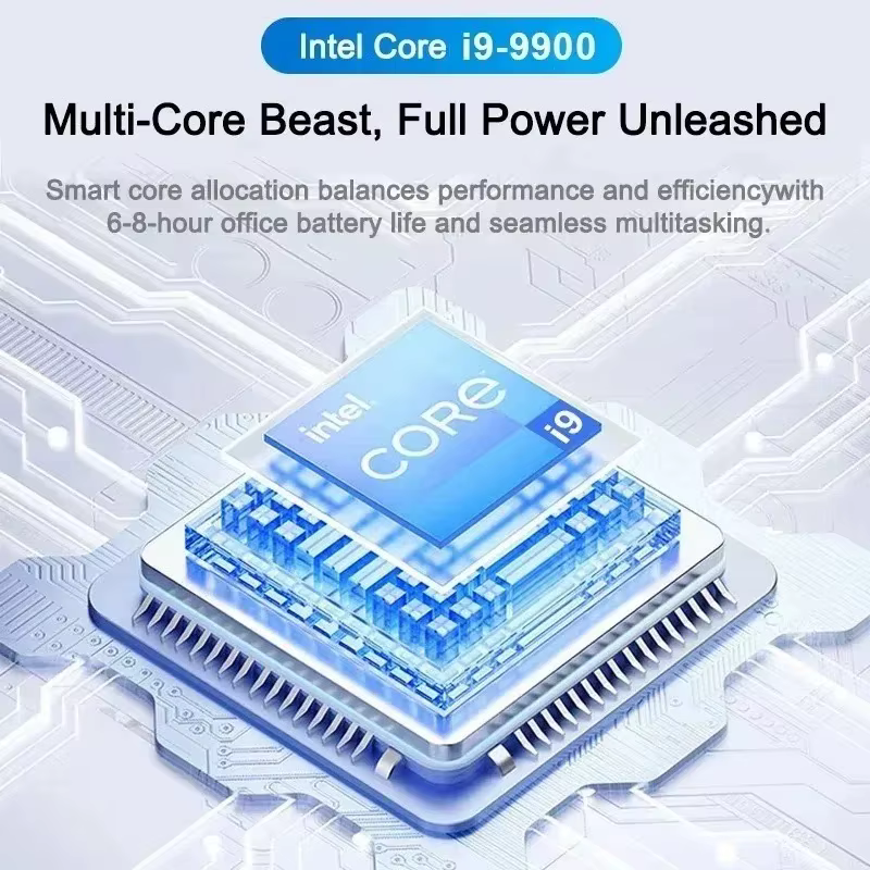 Nouvel ordinateur portable de jeu Intel Core i9 9900 avec SSD 1 To/2 To