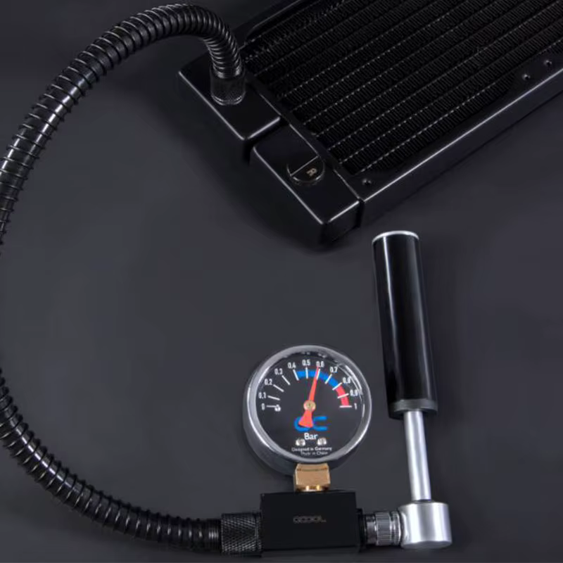 Dispositif de test de fuite Alphacool pour système de refroidissement par eau d'ordinateur