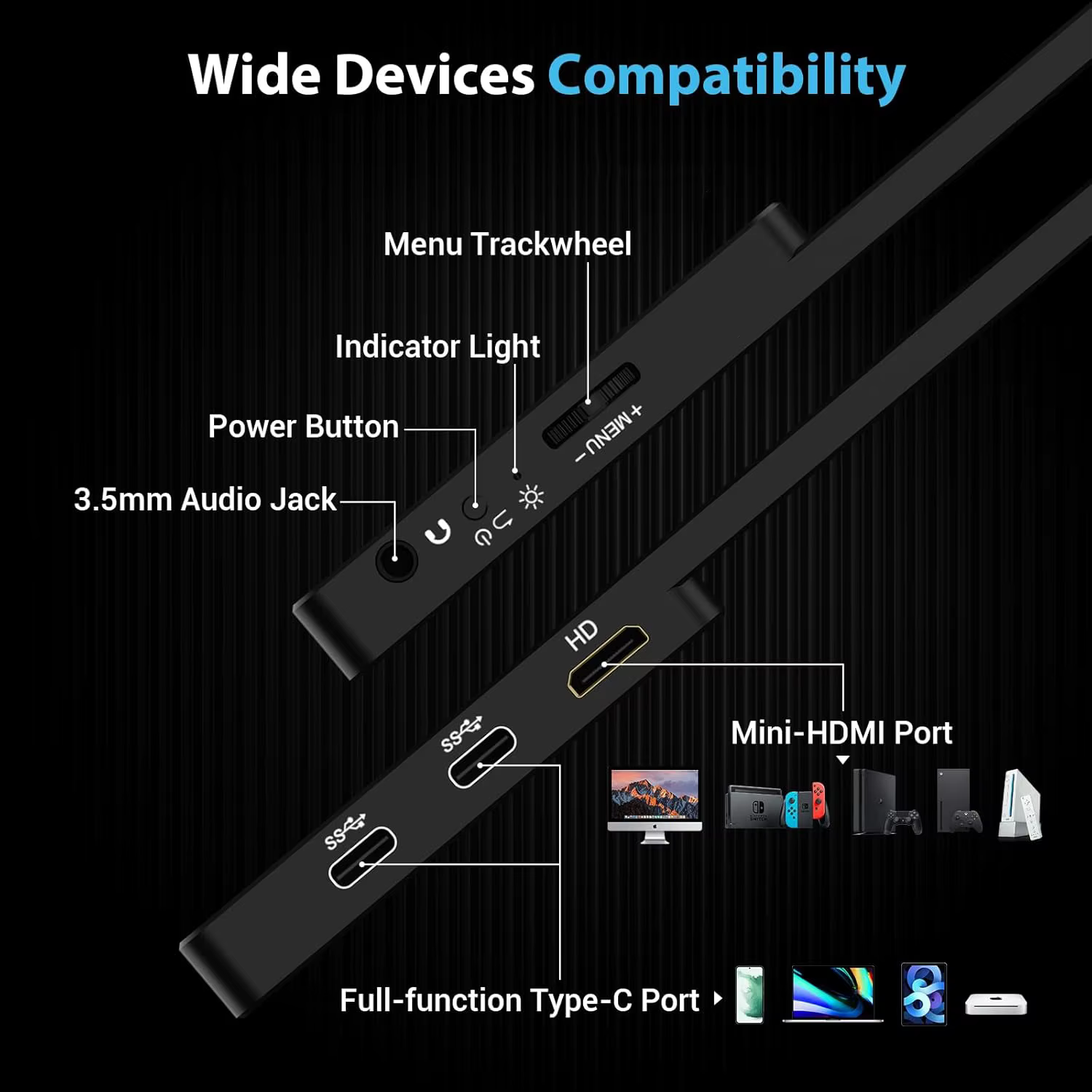 Moniteur portable 4K 15