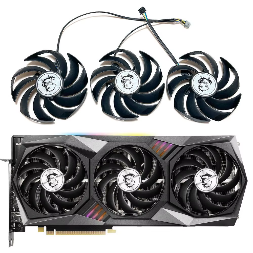 Nouveau ventilateur de refroidissement MSI RTX 3060TI