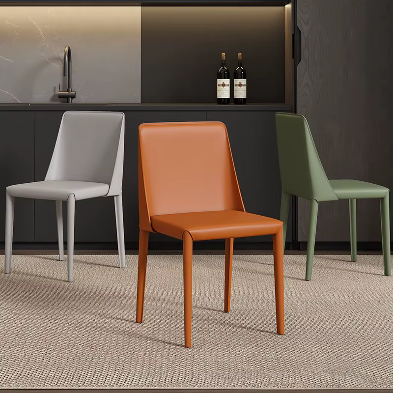 Chaises de salle à manger de luxe modernes, chaises de cuisine européennes élégantes, chaises de salle à manger individuelles de designer, meubles Sedie Sala Da Pranzo