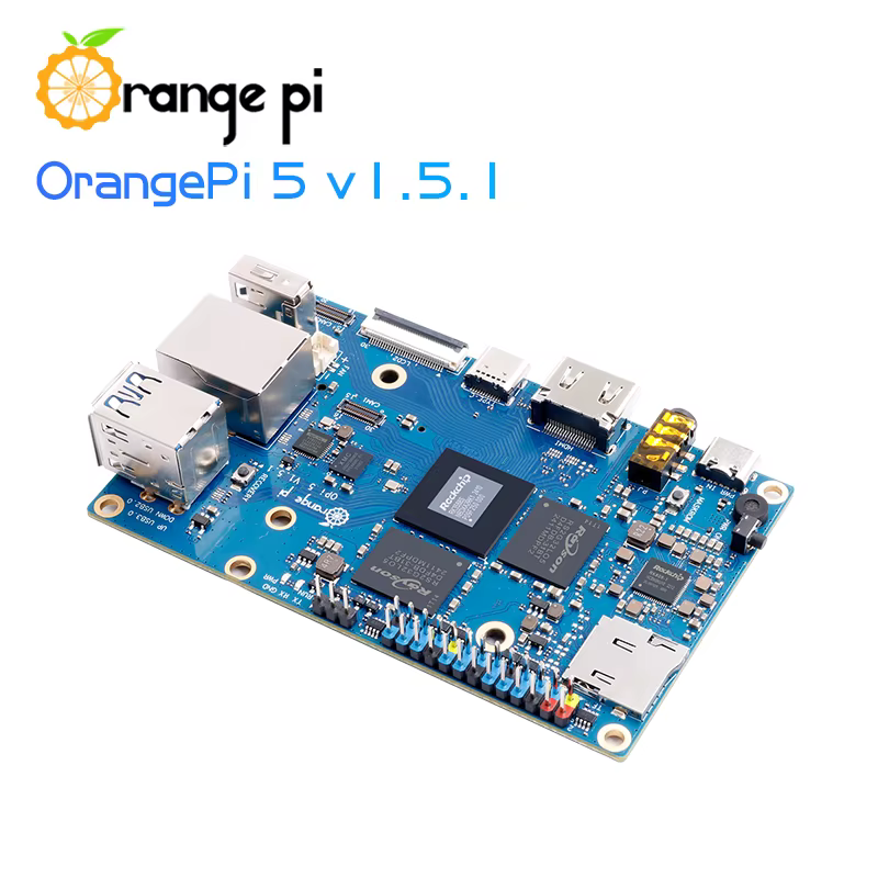 Orange Pi 5 8GB V1.5.1 RK3588S LPDDR5 Ordinateur monocarte
