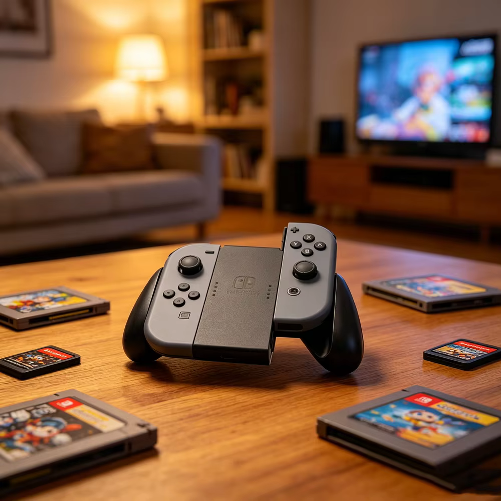 Support de poignée de manette de jeu gauche et droite avec une sensation supérieure et une dépose facile pour une expérience de jeu fluide
