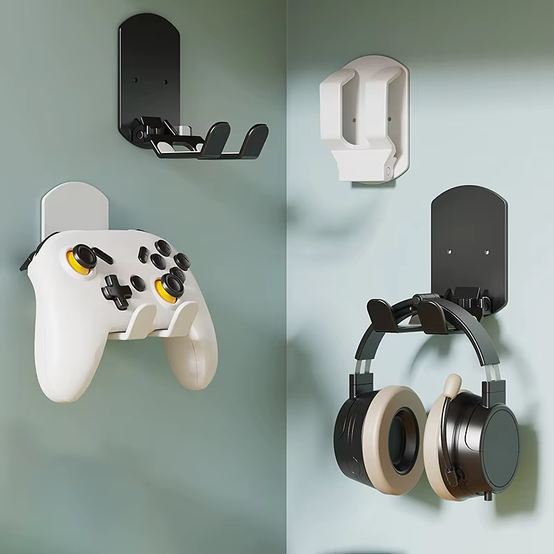 Support mural pour casque et manette de jeu - Installation facile sans perçage