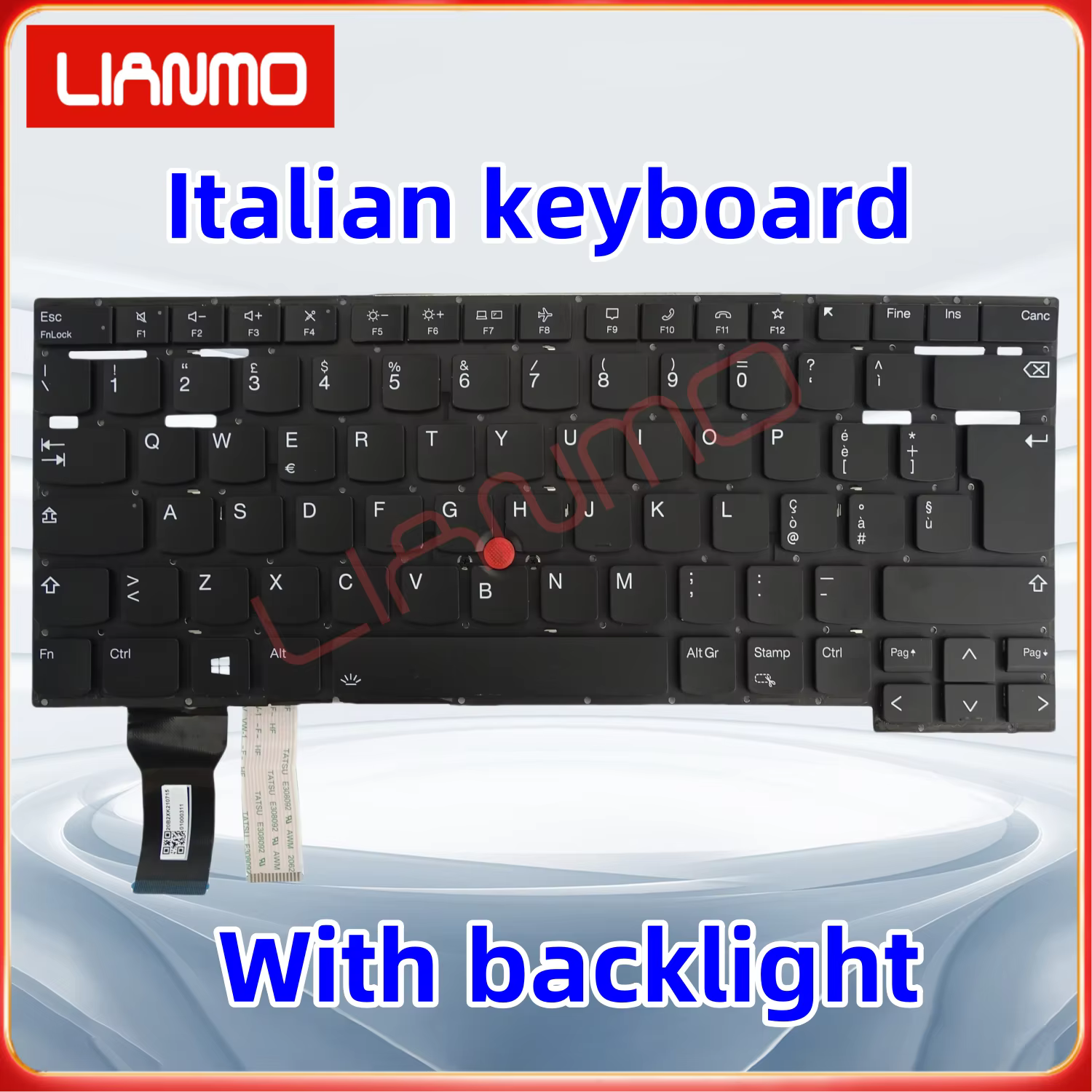 Clavier rétroéclairé pour ordinateur portable Lenovo Thinkpad T14s Gen2 P1 Gen4 X1 Extreme Hermit 4th 2021