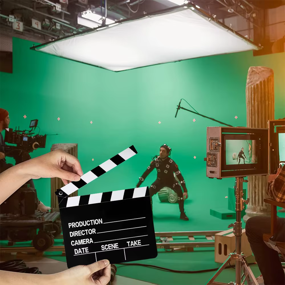 Clapboard de cinéma pour fêtes et événements, accessoire de jeu pour soirées cinéma