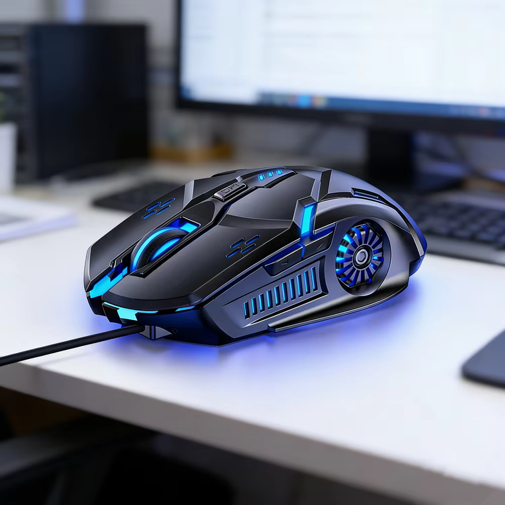 Souris de jeu filaire silencieuse G5