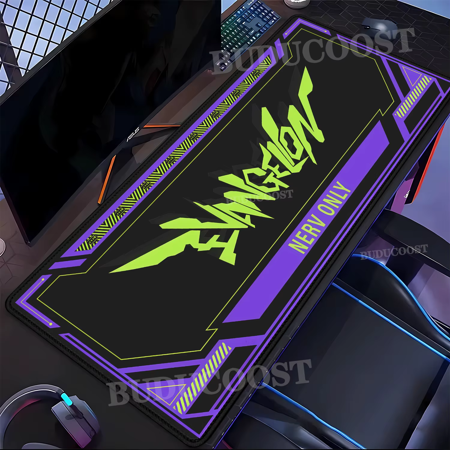 Grand tapis de souris E-E-Evangelione