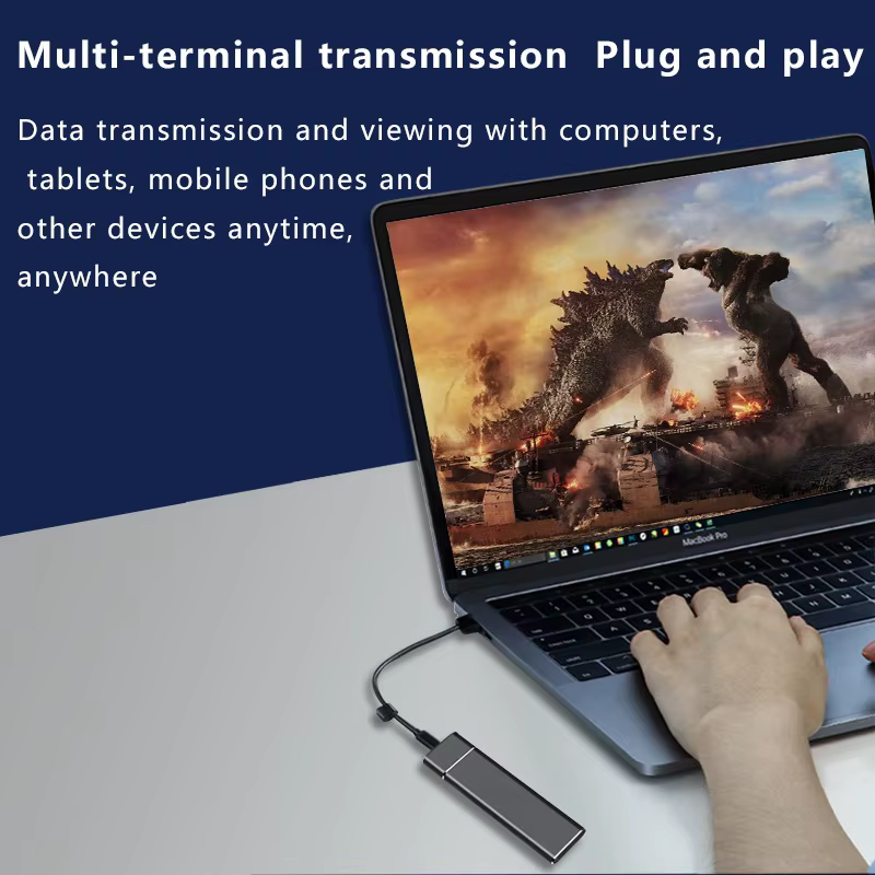 SSD externe portable 2 To USB-C – Disque SSD compact