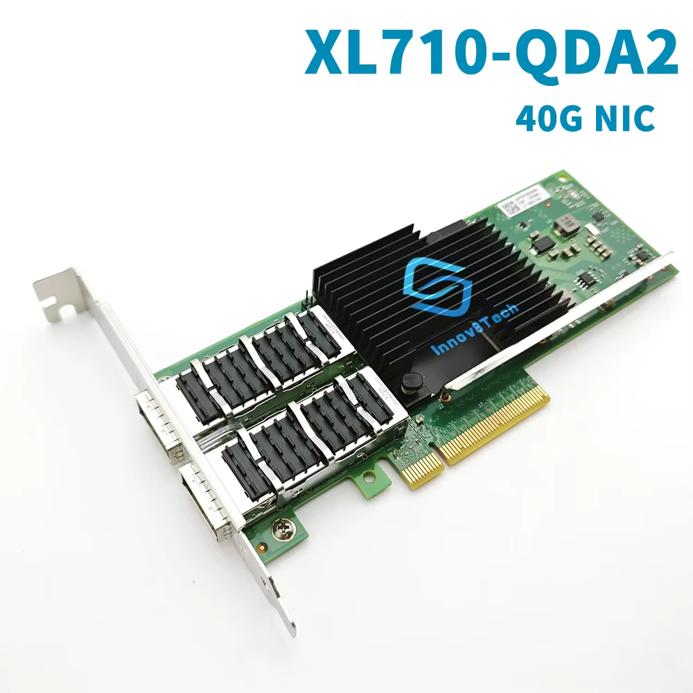 Carte réseau XL710-QDA2 XL710-QDA1 QSFP+ double port PCIe3.0 X8 Intel 40G