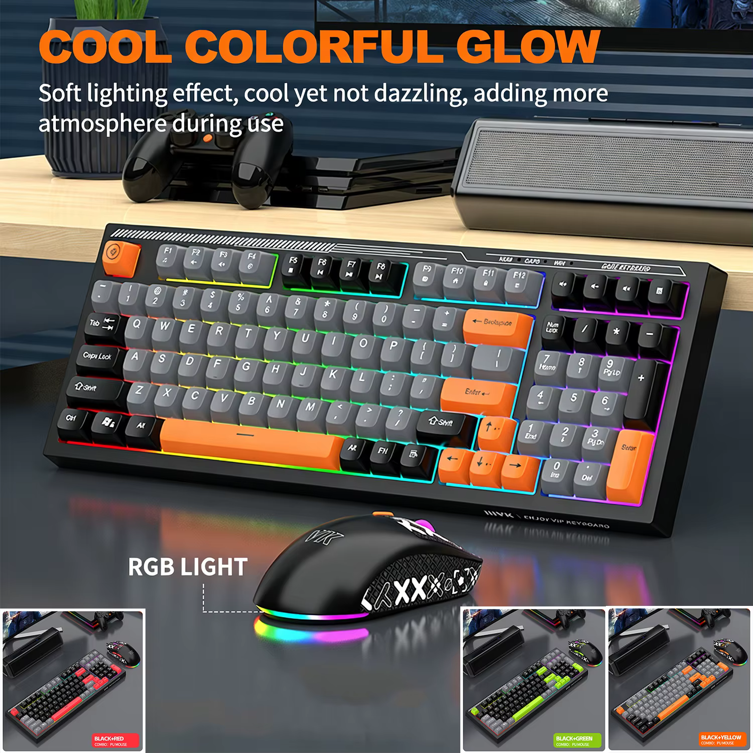 Kit clavier et souris gaming