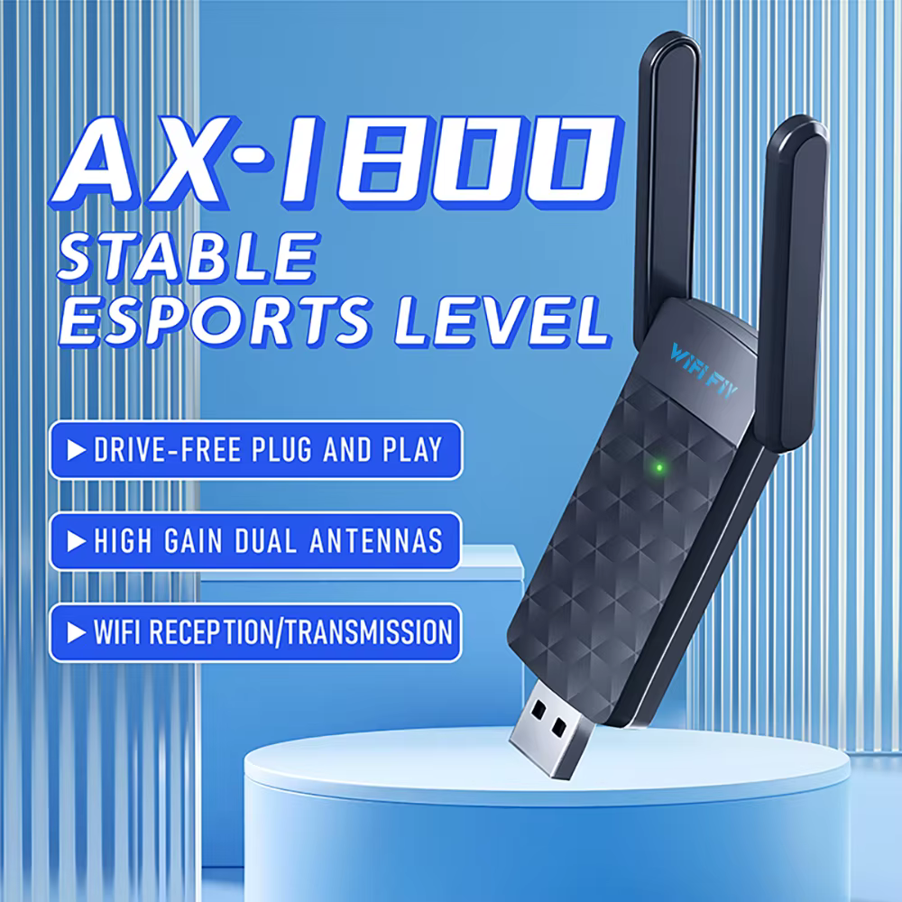 Adaptateur USB WiFi 6, 1800Mbps