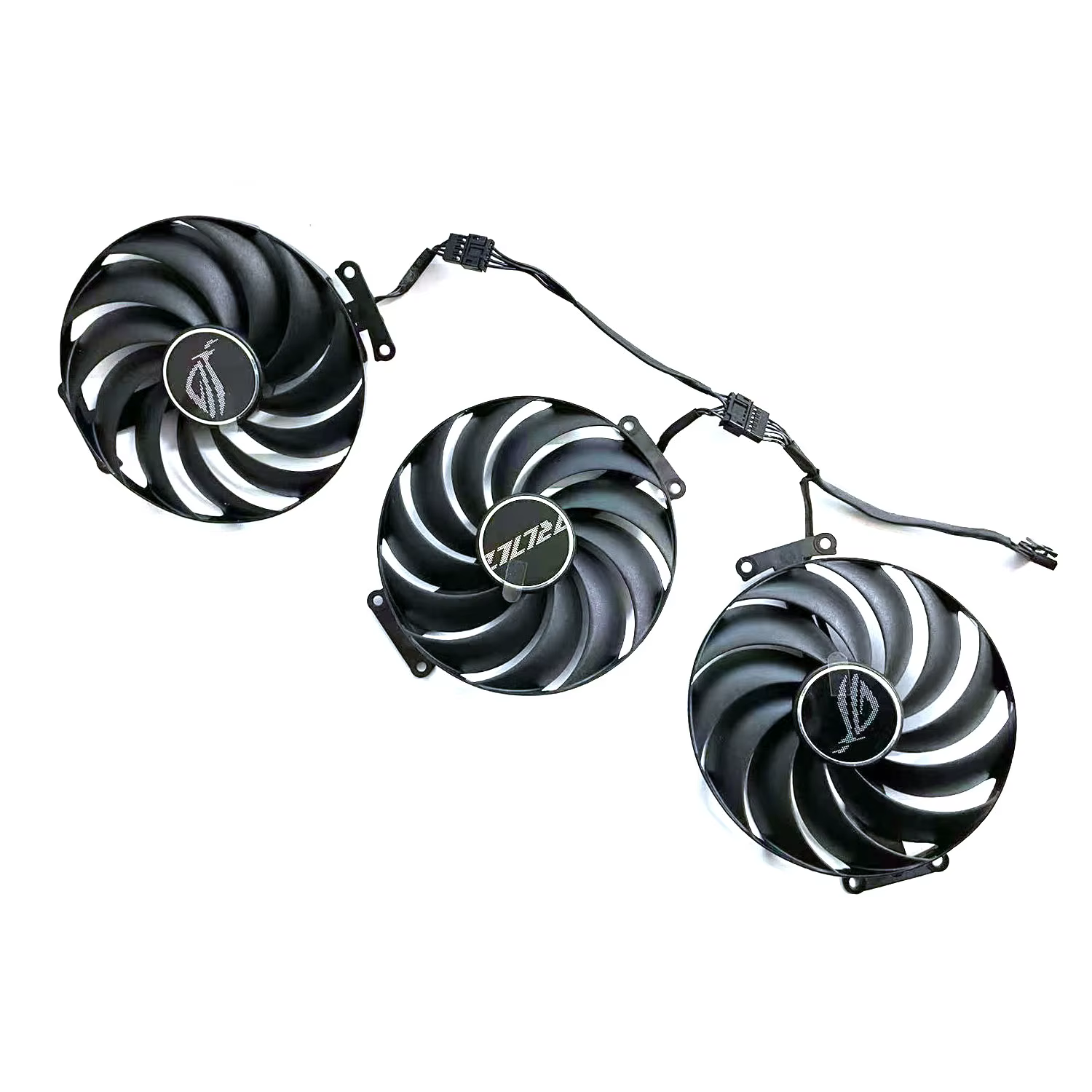 Nouveau ventilateur de refroidissement 7 broches FD10015M12D T12215SU pour carte graphique ASUS GeForce RTX 4070 4070Ti ROG STRIX OC RTX4070 TI GPU