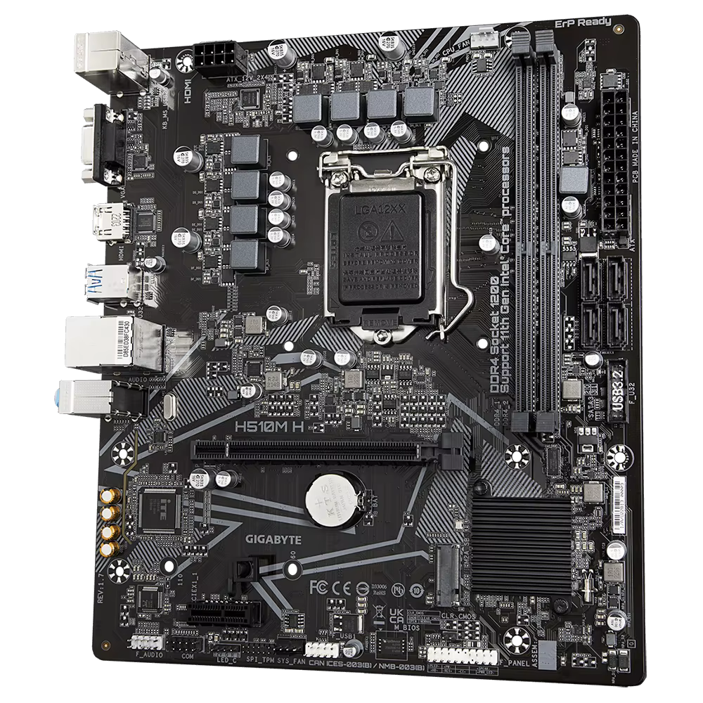 Carte mère GIGABYTE H510M H LGA1200