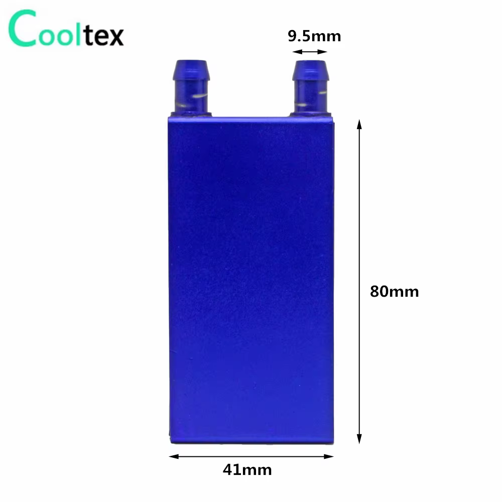 Bloc d'eau liquide de refroidissement de nuit en aluminium