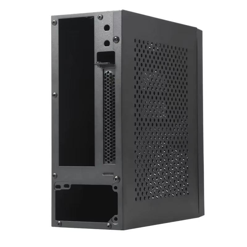 A09 3.8L ITX châssis A4 HTPC ordinateur Portable PC Support PCIe 2.5'SSD lecteur Mini IPC Flex PSU boîtier