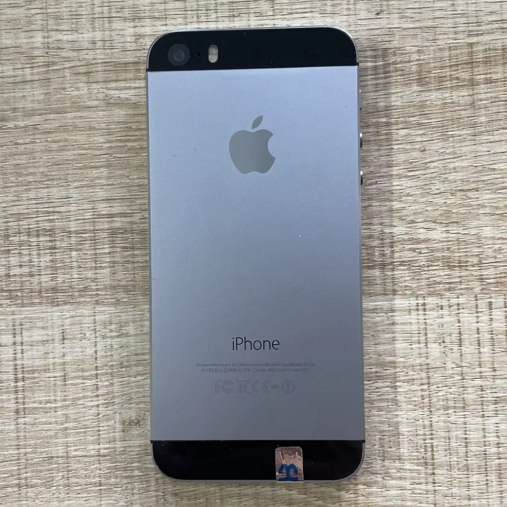 Téléphone portable d'origine iPhone 5s 4G 4,0 pouces, ROM 16 Go/32 Go/64 Go, WIFI, IOS, ancien téléphone débloqué, batterie 1560 mAh