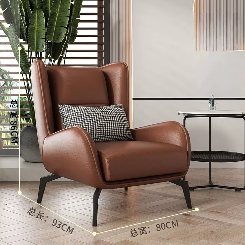 Balcon Support chaise salle à manger en cuir jeu luxe