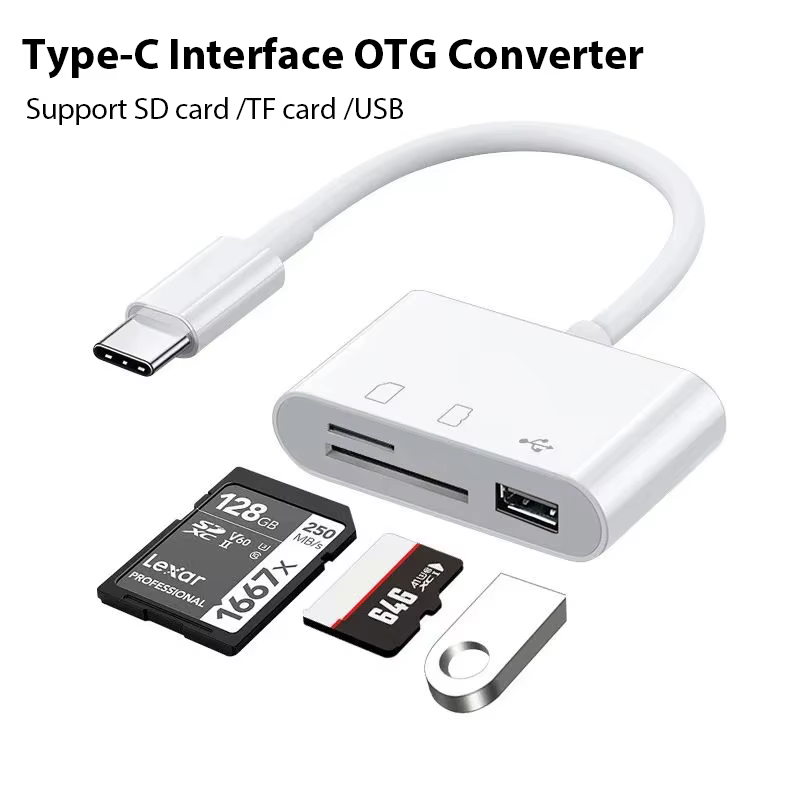 Adaptateur type c TF CF sD
