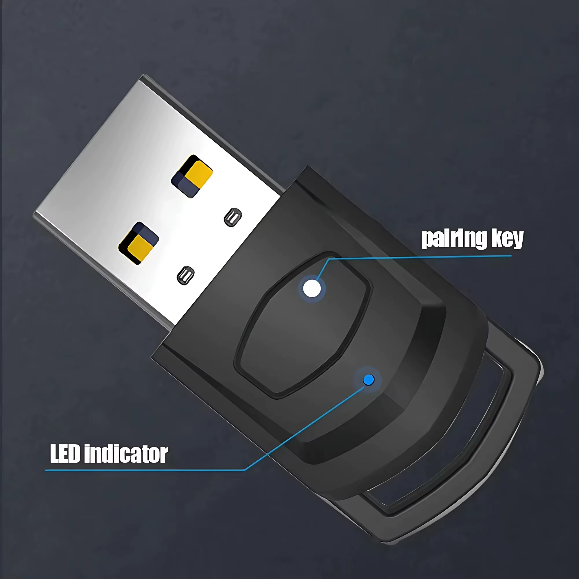 Adaptateur de casque Audio de jeu sans fil