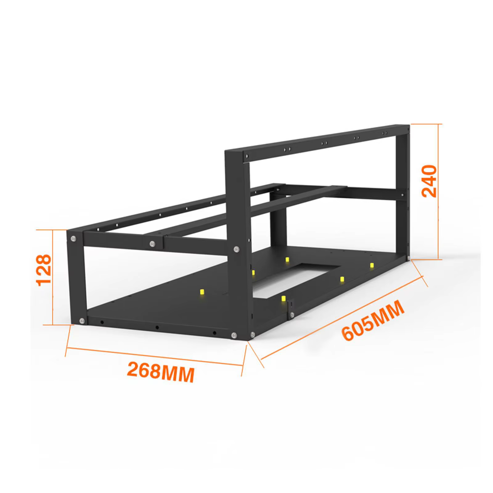 Châssis de Rig de Minage 6/8 GPU
