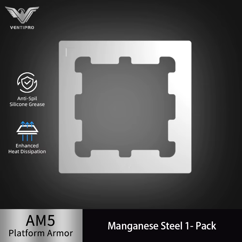 VENTIPRO AM5 : cadre de contact pour CPU en cuivre pur à encadrement intégral