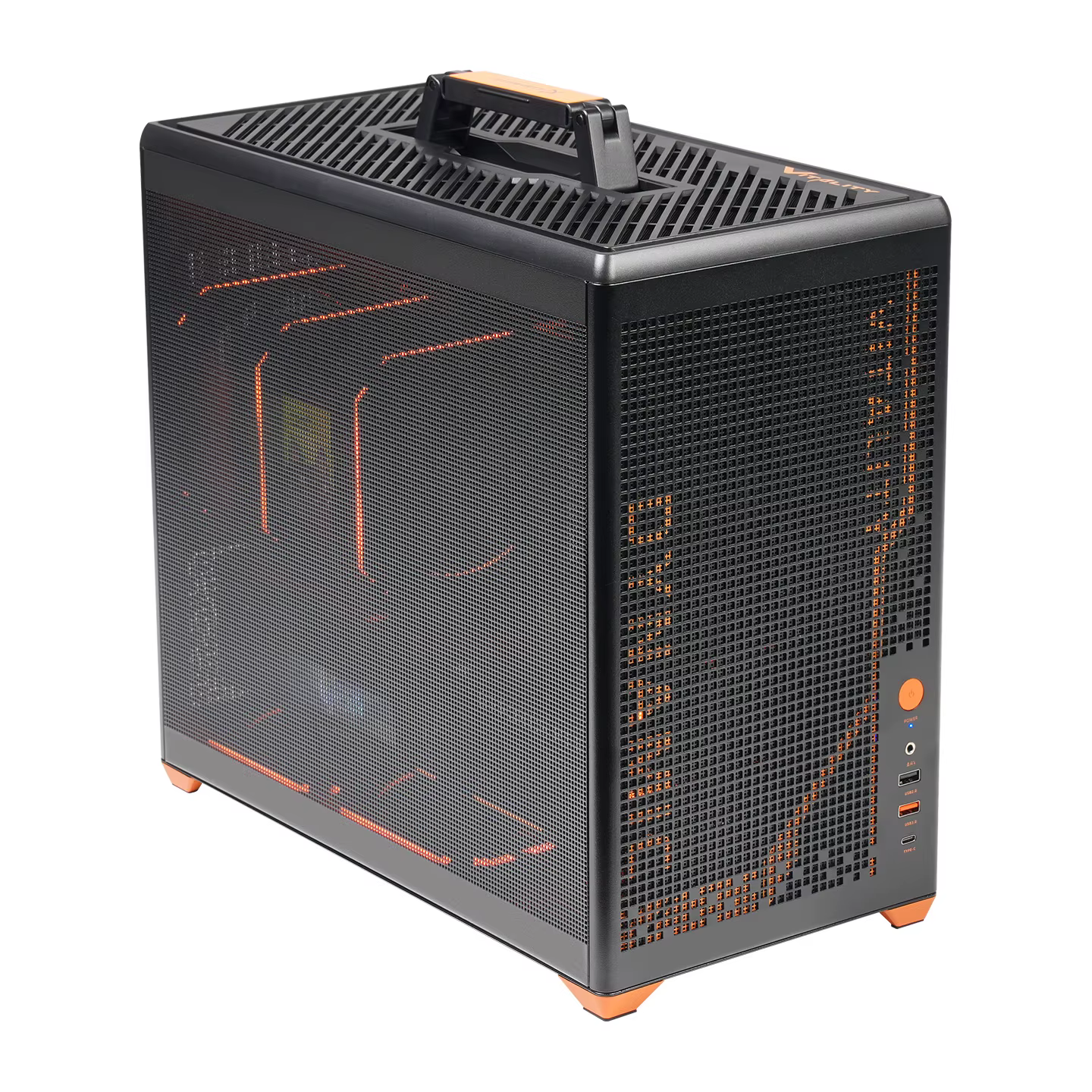 Boîtier PC X-GAMERX P80 ITX MATX avec côté transparent