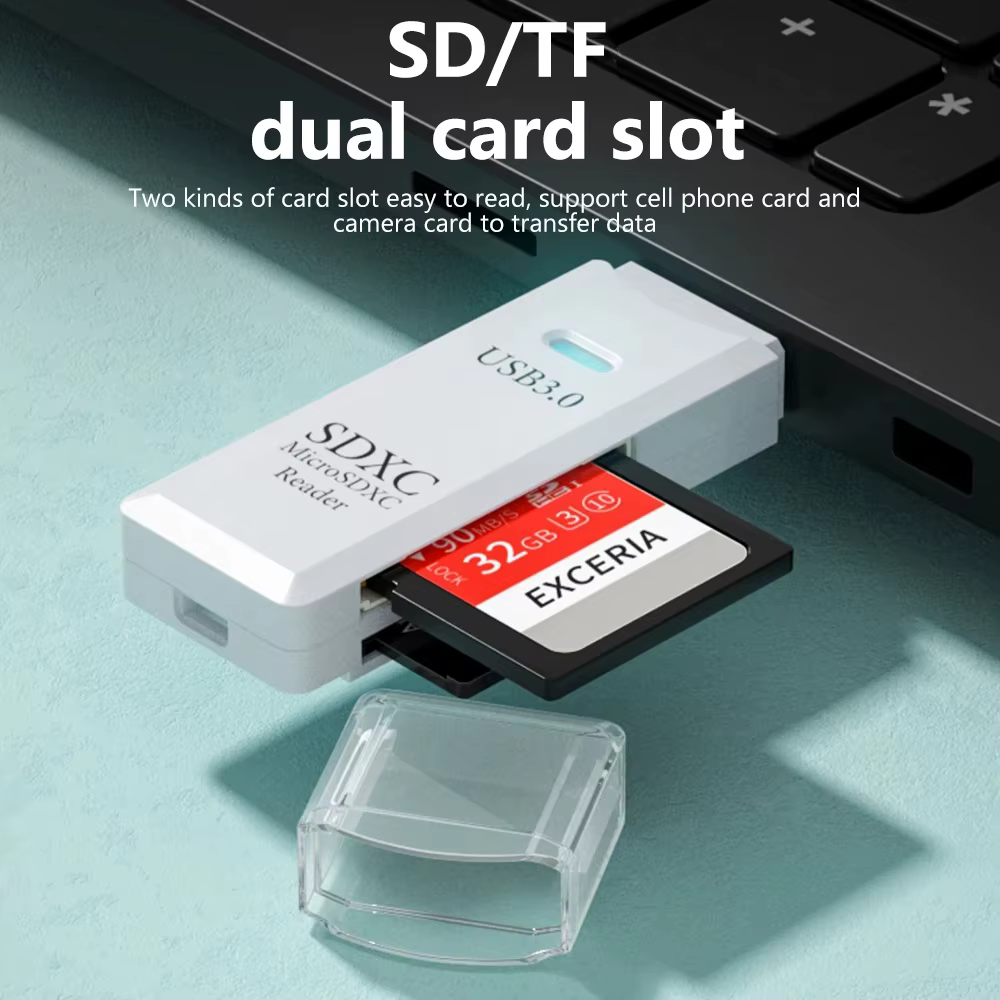 NNBILI 2 in1 USB 3.0 lecteur de carte