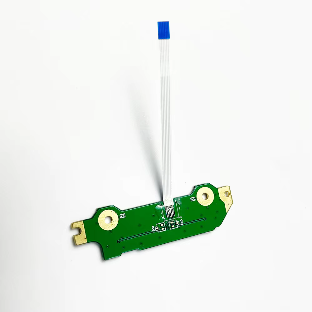 Carte de bouton d'alimentation avec câble