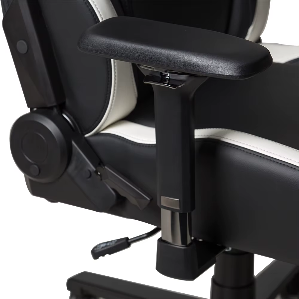 Chaise de jeu ergonomique à dossier haut avec support lombaire réglable