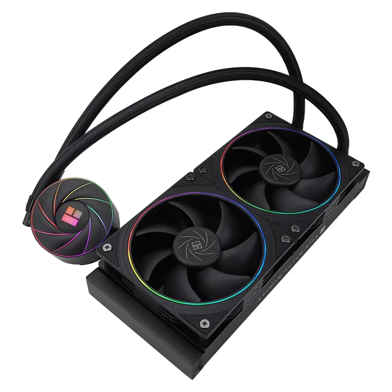 Thermalright AQUA ELITE 240 V2 noir/blanc CPU liquide refroidisseur 5V 3PIN ARGB Halo ventilateur radiateur de refroidissement par eau LGA1700 2011 115x AM5