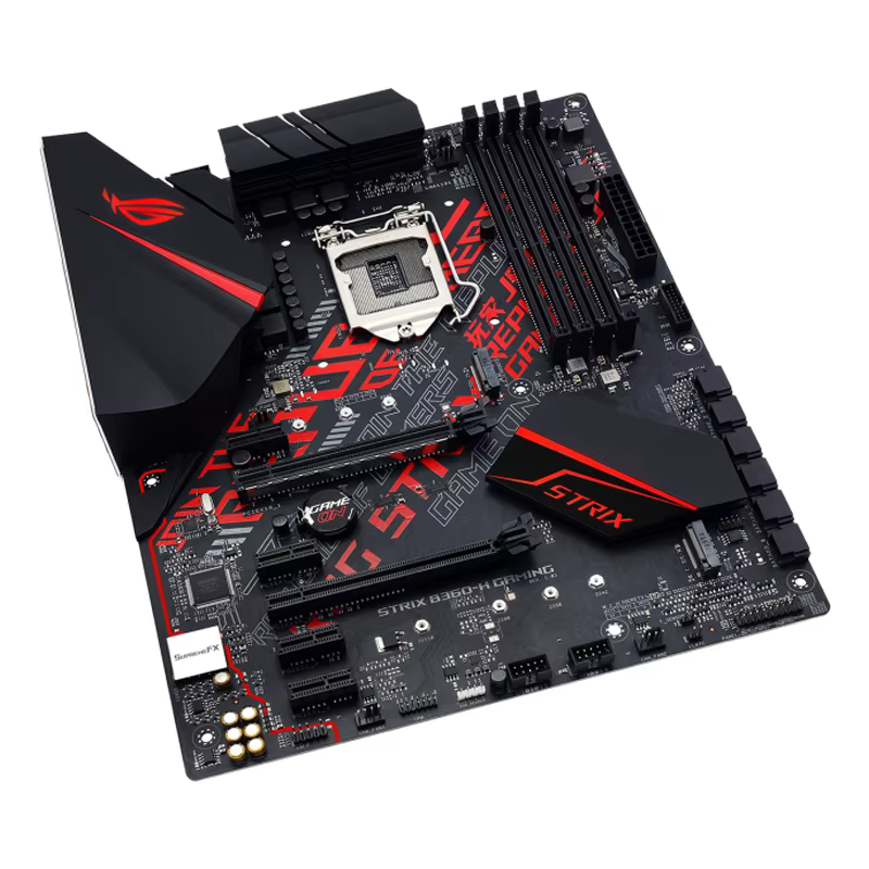 Asus-Carte mère ROG Strix B360H Gaming, Aura DiviRGB LED, DDR4, ATX