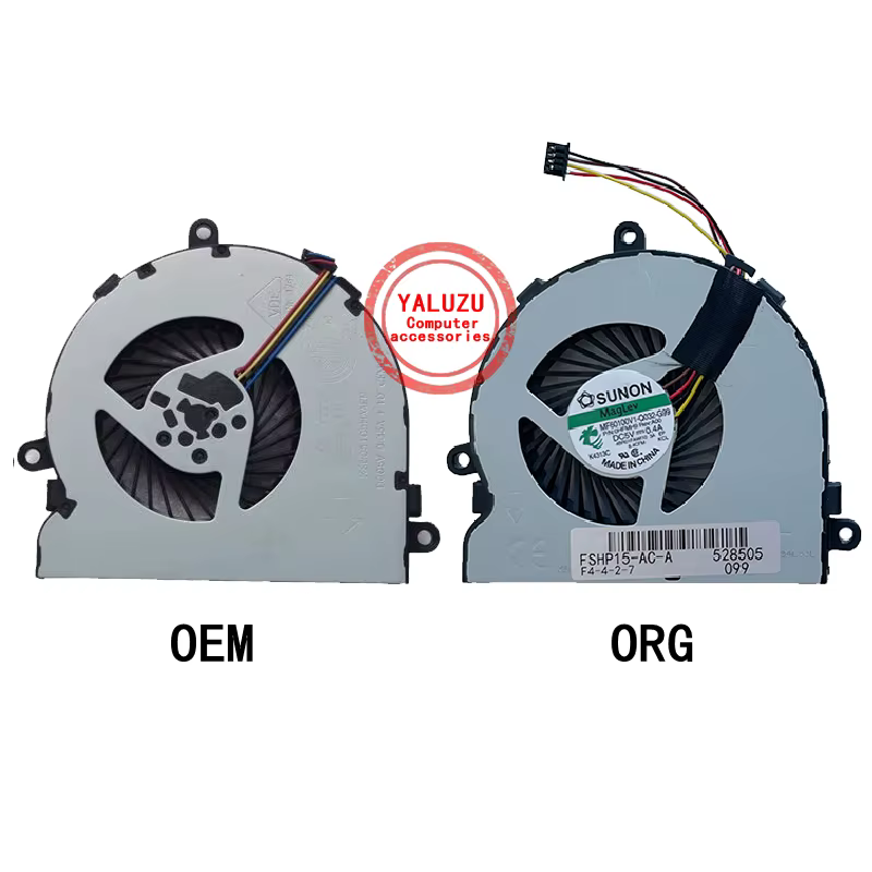 Ventilateur de refroidissement de processeur pour ordinateur portable