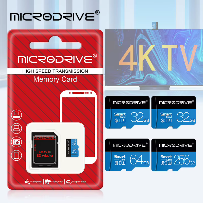 Carte Mini SD 256 Go 128 Go 64 Go 32 Go 16 Go 8 Go 4 Go