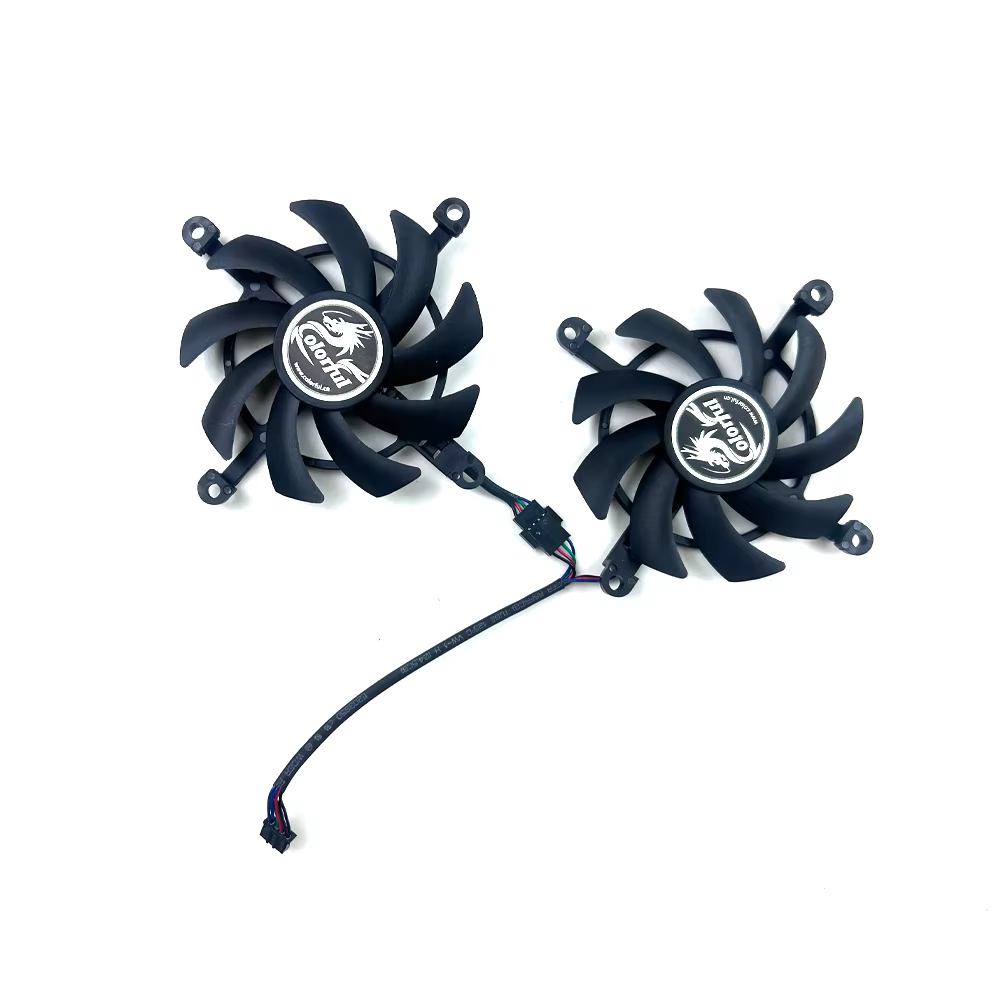 Ventilateur de refroidissement pour cartes graphiques GeForce RTX 3060 Ti RTX3060 NB DUO 12G V2 L-V