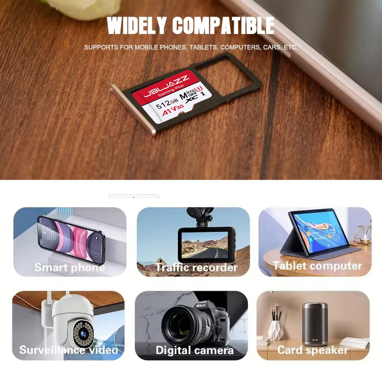Carte Micro SD haute vitesse