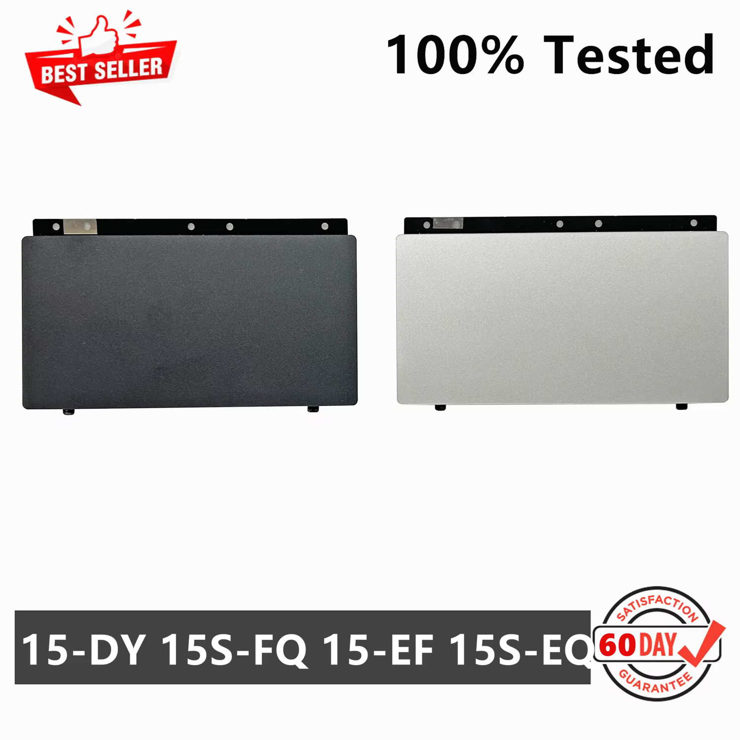Original pour HP 15-DY 15S-FQ 15-EF 15S-EQ Ordinateur Portable TouchSub Argent Noir SB459A-22HA 100% Testé