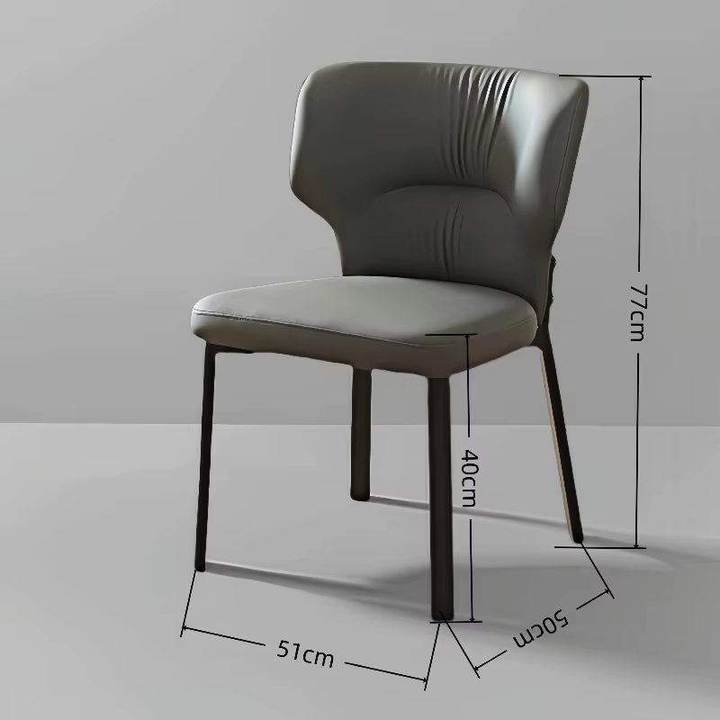 Coussins design chaises De salle à manger jambes cuisine rustique chaises De salle à manger nordiques salon haut Sillas De Comedor meubles De maison