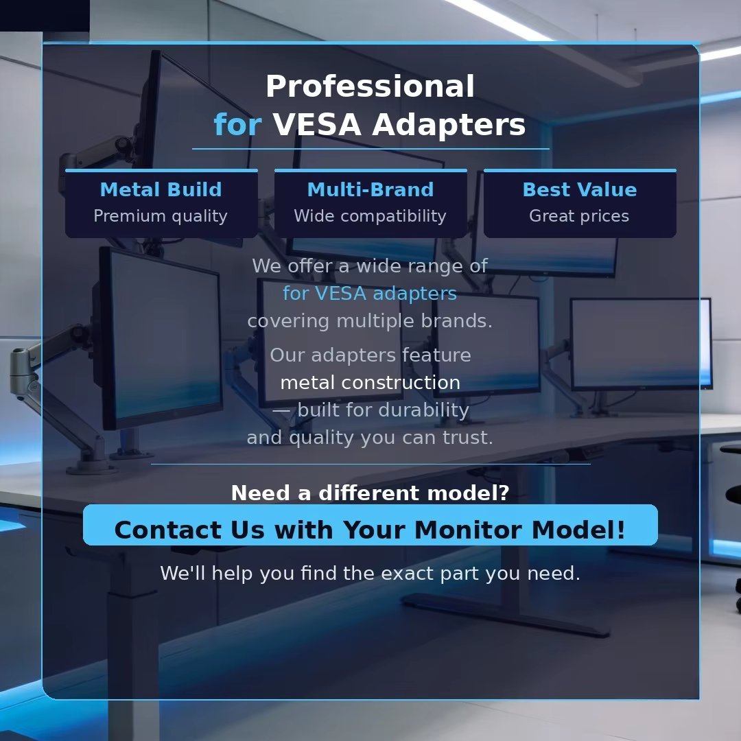 Adaptateur VESA pour moniteur MSI PRO PRO MP252L PRO MP242L PRO MP243L