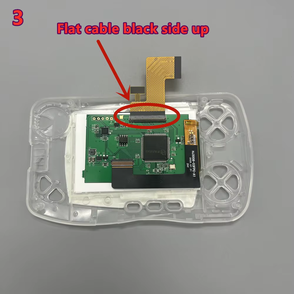 Kit d'écran LCD IPS avec rétroéclairage et luminosité réglables pour console de jeu Bandai Wonder Swan Color WSC. Pas besoin de couper la coquille