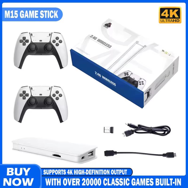 Console de jeu portable M15 Game Stick Mini TV