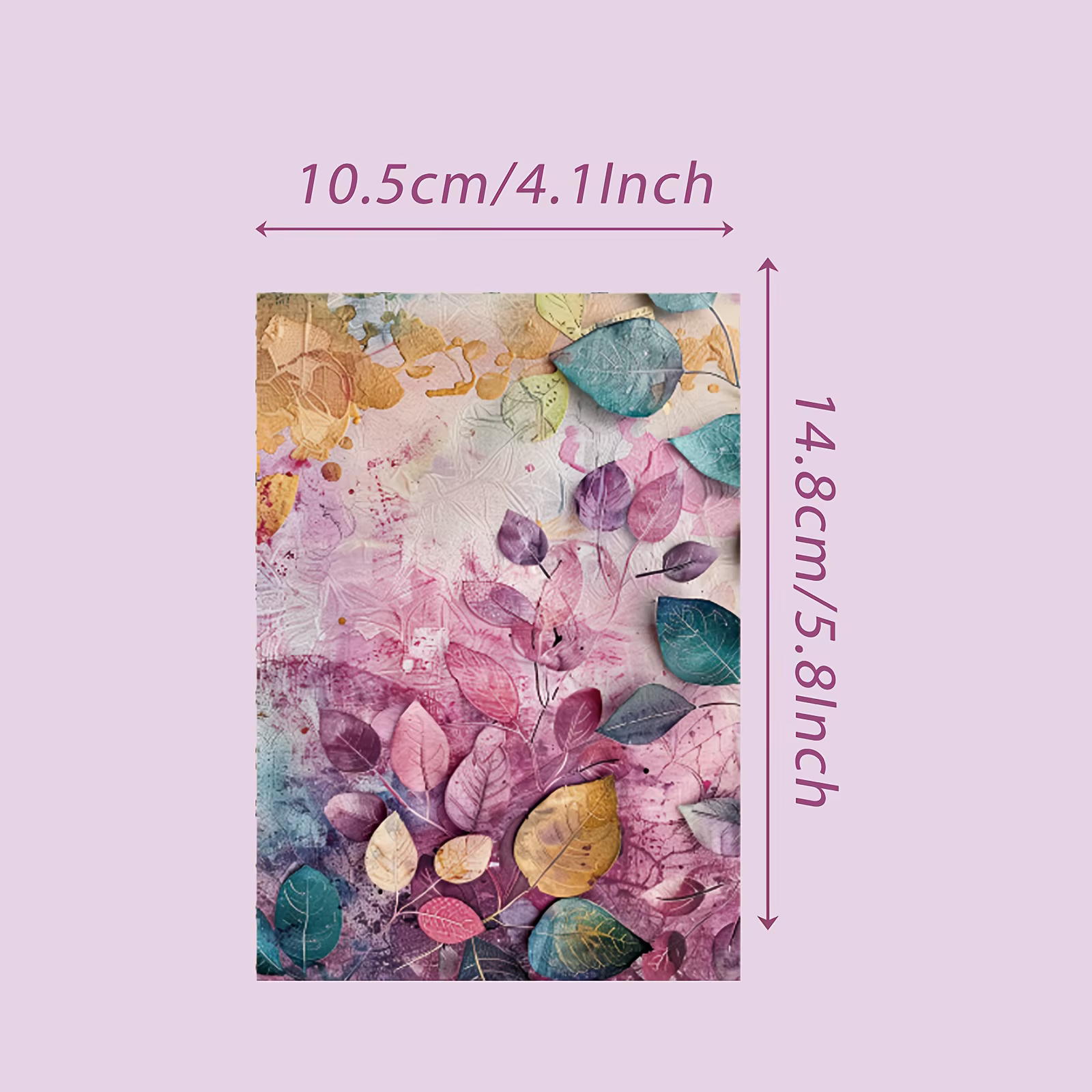 Papiers de Scrapbook bohémien esthétiques, 8 feuilles, pour Journal indésirable, fabrication de cartes, papier artisanal, fournitures de Scrapbooking à fleurs fantaisie