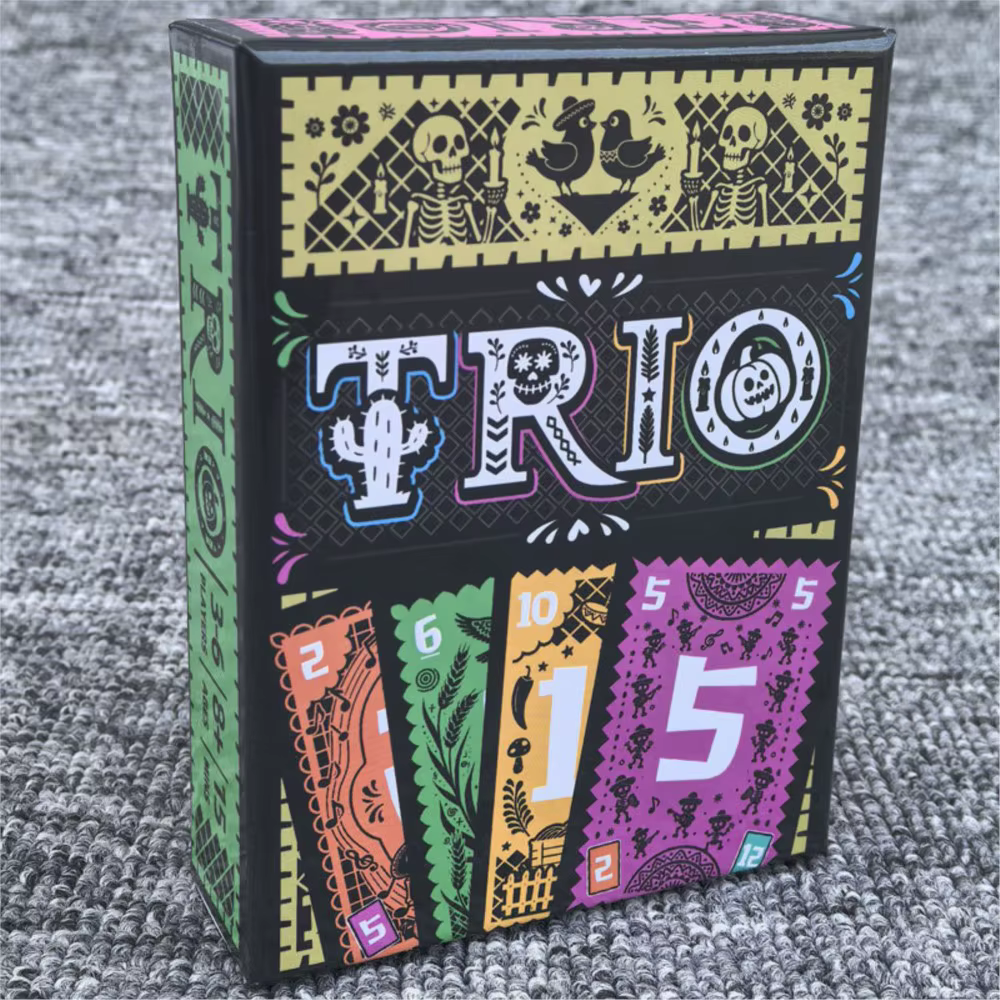Jeu de cartes stratégique TRIO, jeu de société amusant pour la famille et les amis, 3 à 6 joueurs, jouet de divertissement pour soirée de jeux