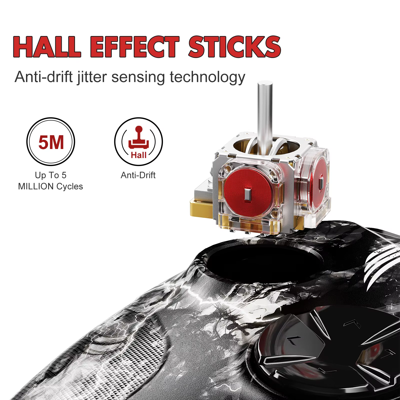 Manette de jeu sans fil Wifi pour Xbox One Series X/S PC