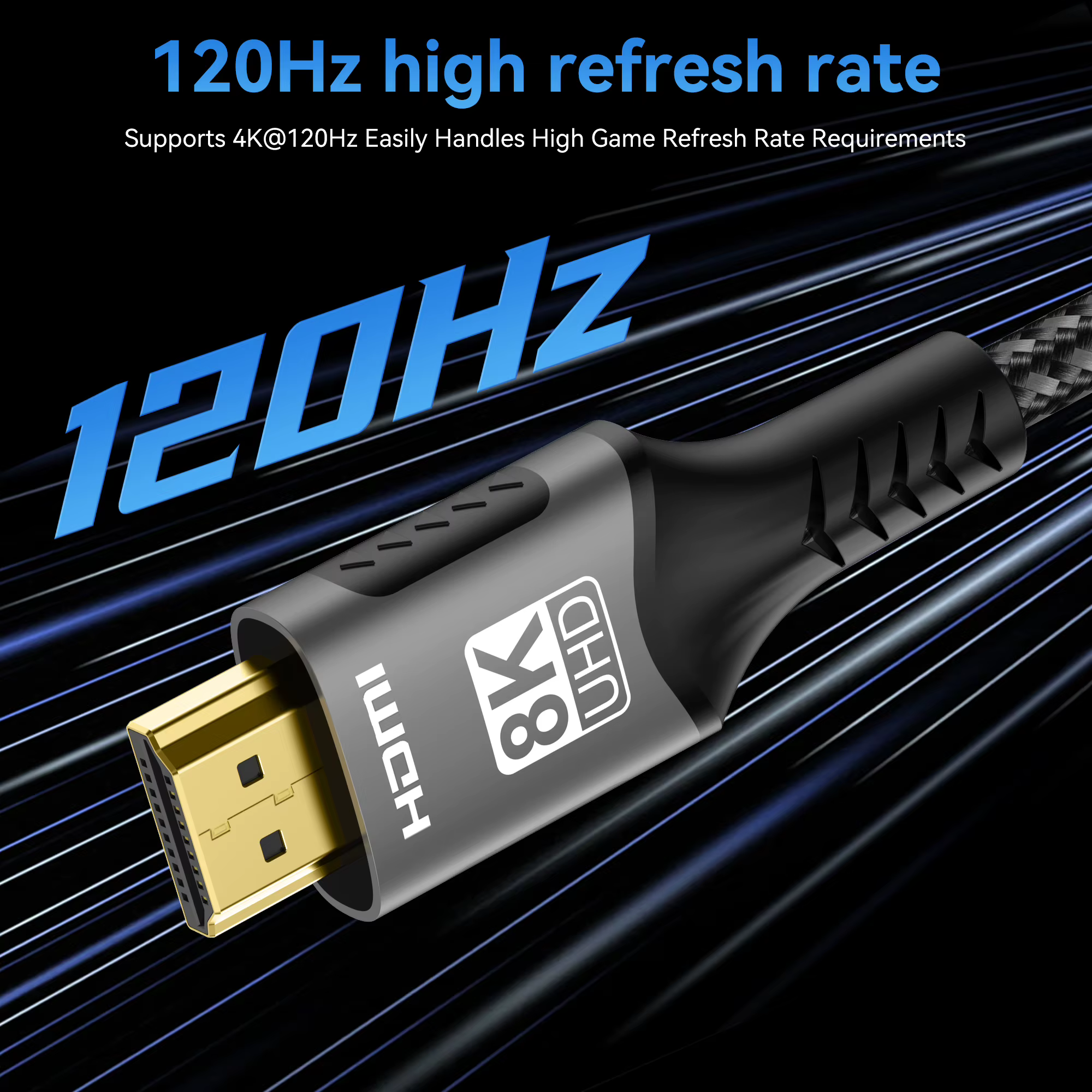Câble HDMI 8K 60Hz Compatible