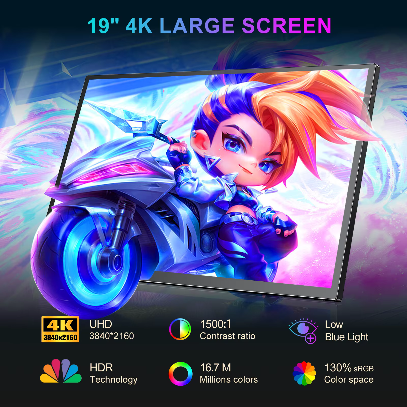 Moniteur portable de jeu 17